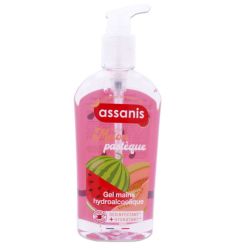 Assanis Gel Hydroalcoolique Melon Pastèque Flacon Pompe 250ml