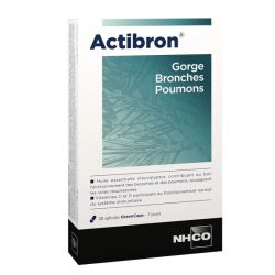 Nhco Actibron Gel Gorge Bronches Poumons B/28