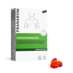 Aromaforce Caps Bronches Bio B/30