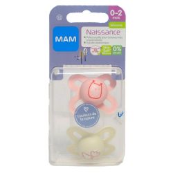 Mam Naissance Sucette Anatomique 0-2Mois B/2
