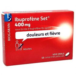Ibuprofene Set 400 Mg Cpr Pell Plq/12