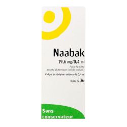 Naabak 19,6 Mg/0,4 Ml Collyre Recip Unidose 36Unid