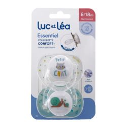 Luc Et Lea Essentiel Duo Sucette Anatomique 6-18Mois B/2