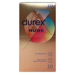 Durex Nude Original Preservatif Lubrifie B/10