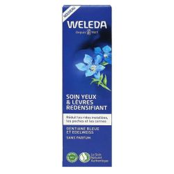 Weleda Soins Visage Gentiane Bleue & Edelweiss Cr Yeux & Levres Redensifiant T/10Ml