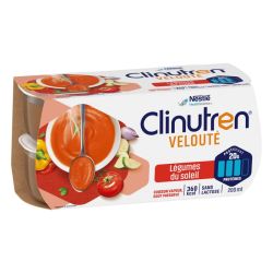 Clinutren Soupe Veloute Nutriment Legumes Du Soleil 4Cups/200Ml
