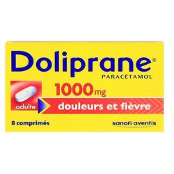 Doliprane 1000 Mg Cpr Plq/8