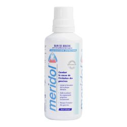 Meridol Protection Gencives Bain Bouche Sans Alcool Fl/400Ml