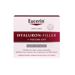Eucerin Hyaluron-Filler + Volume Lift Emuls Soin De Nuit Pot/50Ml