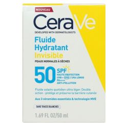 Cerave Solaire Spf50 Fluide Invisible Hydratant T/50Ml