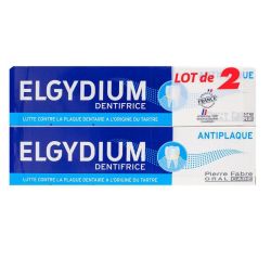 Elgydium Antiplaque Pate Dentifrice Nf 2T/75Ml