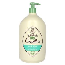Cavailles Gel Bain Douche Aloe Vera Bio Fl Pompe/1L