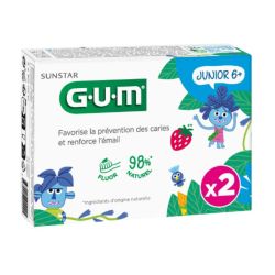 Gum Junior Gel Dentifrice 6Ans+ 2T/50Ml