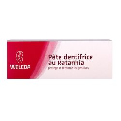 Weleda Soins Bucco-Dentaires Pate Dentifrice Ratanhia T/75Ml