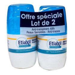 Etiaxil Antitranspirant Deodorant 48H 2Roll-On/50Ml
