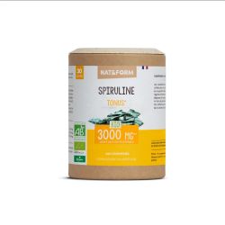 Nat&Form Eco Responsable Spiruline Bio Cpr B/200