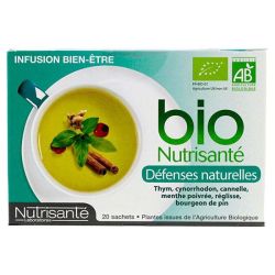 Nutrisante Infusions Bio Tis Defenses Naturelles 20Sach