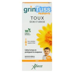 Grintuss Pediatric Sirop Toux Seche Et Grasse Fl/180G