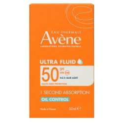 Avene Solaire Ultra-Fluid Oil Control Spf50+ Emuls Fluide Fl/50Ml