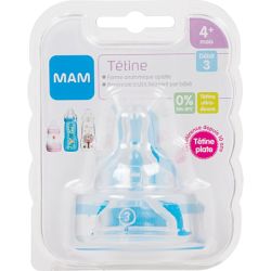 Mam Tetine Debit 3 Silicone B/2