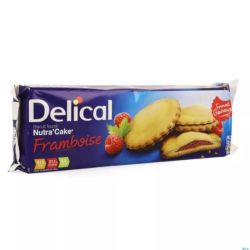 Delical Nutra'cake Biscuit Framboise 3Sach/135G
