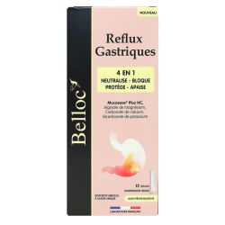 Belloc Reflux Gastriques S Buv Peche Blanche 12Sticks/15Ml