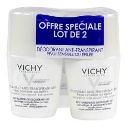 Vichy Deodorant Peau Sensible 48H 2Billes/50Ml