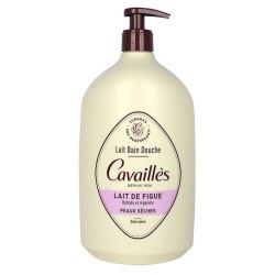 Cavailles Gel Bain Douche Lait De Figue Fl Pompe/1L