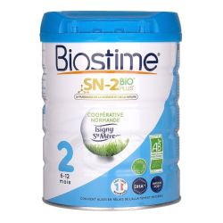 Biostime Sn-2 Bio Plus 2 Lait Pdre 6-12 Mois B/800G