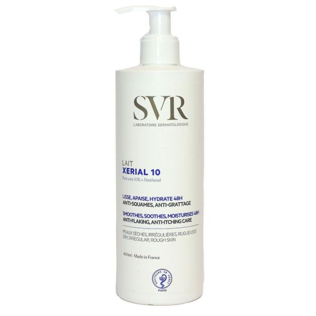 Svr Xerial 10 Lait Corps Anti-Squames Fl Pompe/400Ml