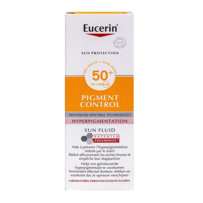 Eucerin Sun Pigment Control Fluid Spf50+ Cr Visage Fl Pompe/50Ml