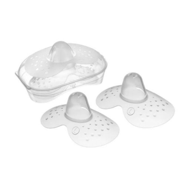 Mam Bout Sein Silicone +Boite Sterilisation L B/2