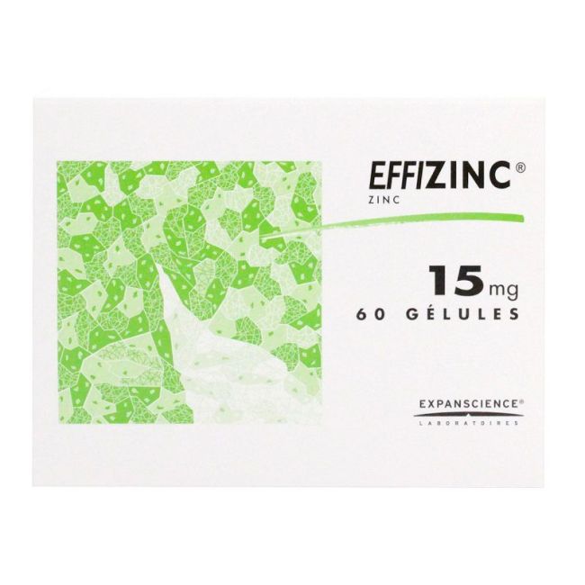 Effizinc 15 Mg Gel Plq/60