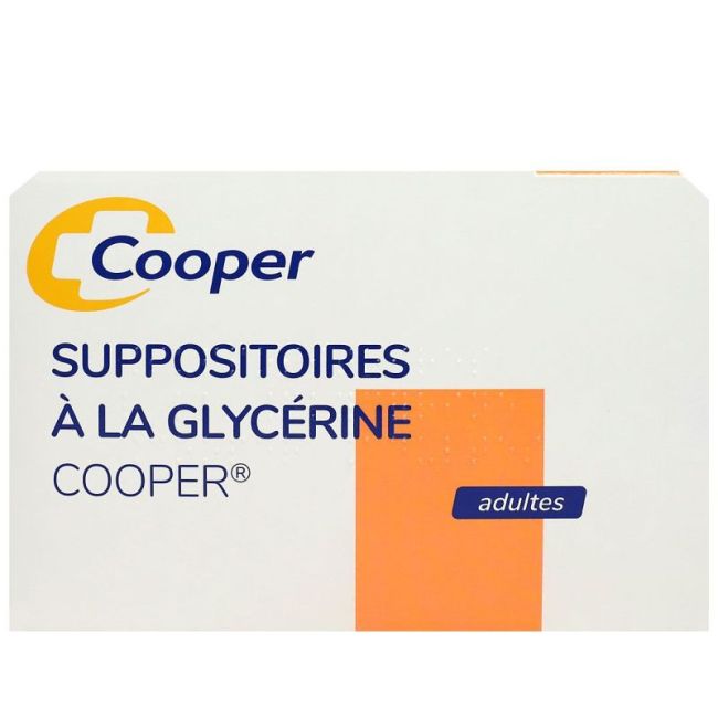 Suppositoires A La Glycerine Cooper Suppos En Recipient Multidose Adultes 2Sach/25 (50)
