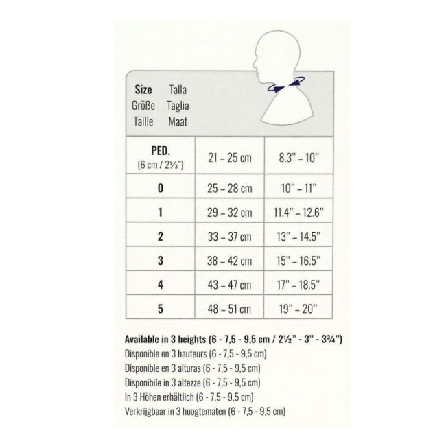 Donjoy Anatomique C1 Collier Cervical Bleu H9,5Cm T2