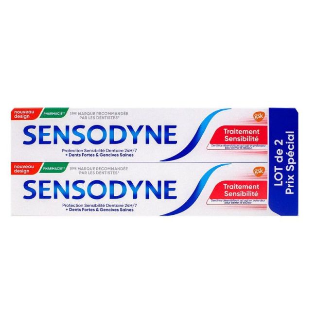 Sensodyne Pate Dentifrice Classic Dents Sensibles 2T/75Ml