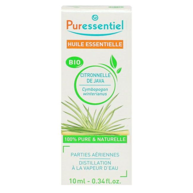 Puressentiel Hebbd Huile Essentielle Bio Citronnelle De Java Fl/10Ml
