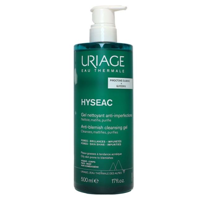 Uriage Hyseac Gel Nettoyant Anti-Imperfections Fl Pompe/500Ml