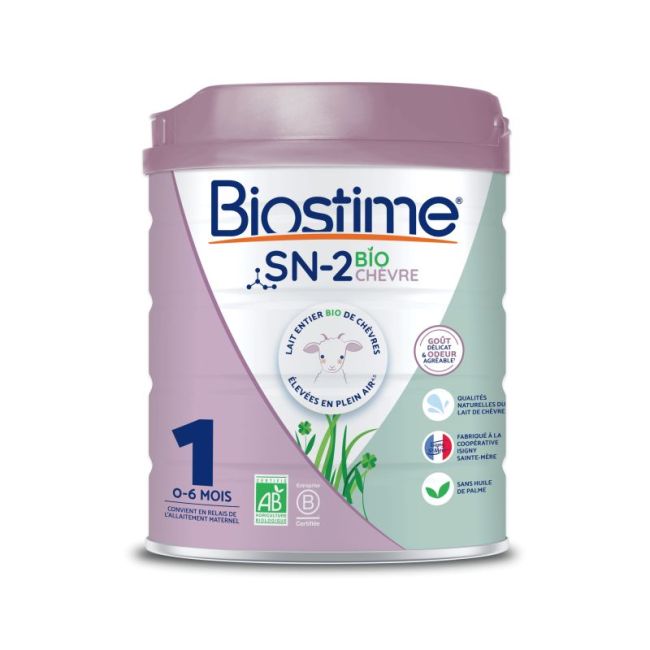 Biostime 1 Lait Pdre Chevre 0-6 Mois B/800G