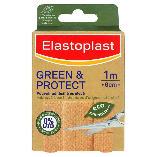Elastoplast Green&Protect Tissu Pans A Decouper 10X6Cm