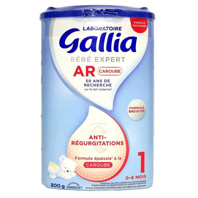 Gallia Bebe Expert Ar 1 Caroube Lait Pdre B/800G