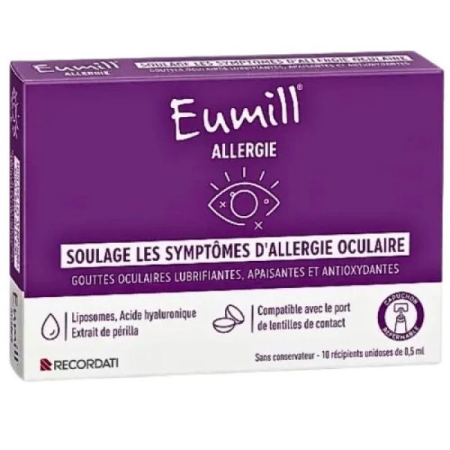 Eumill Allergie S Oculaire 10Monodoses/0,5Ml