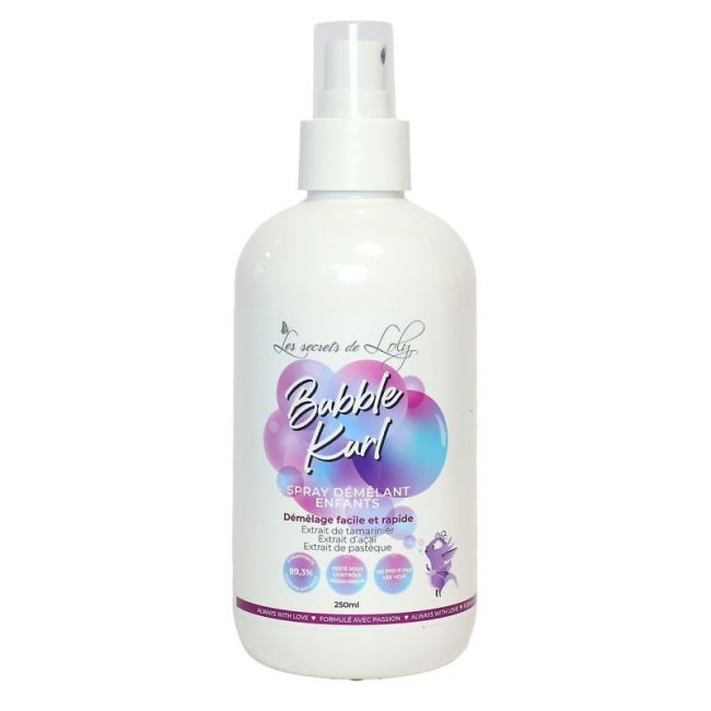 Les Secrets De Loly Bubble Kurl Spray Demelant Enfant Fl/250Ml