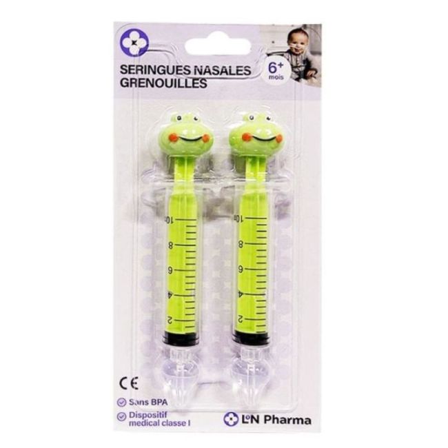 L2N Seringue de Lavage Nasal Grenouille B/2