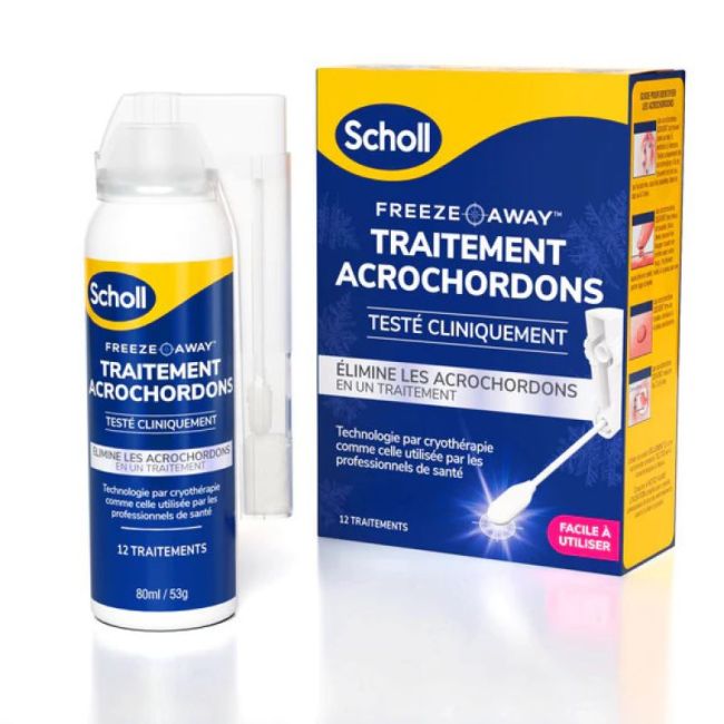 Scholl Freeze Away Trait Acrochordons B/12