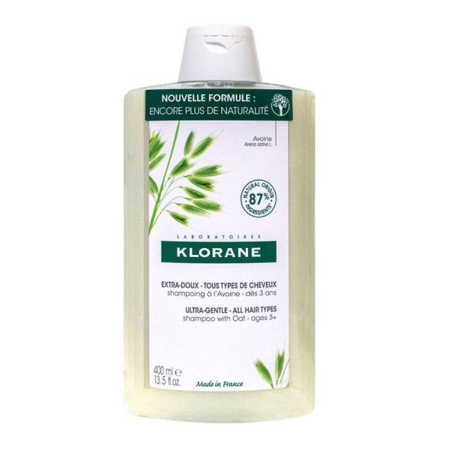 Klorane Capillaire Shampooing Avoine Bio Fl/400Ml