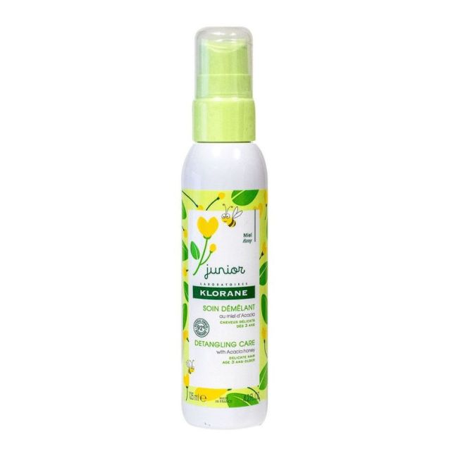 Klorane Junior Spray Demelant Miel D'acacia Fl/125Ml