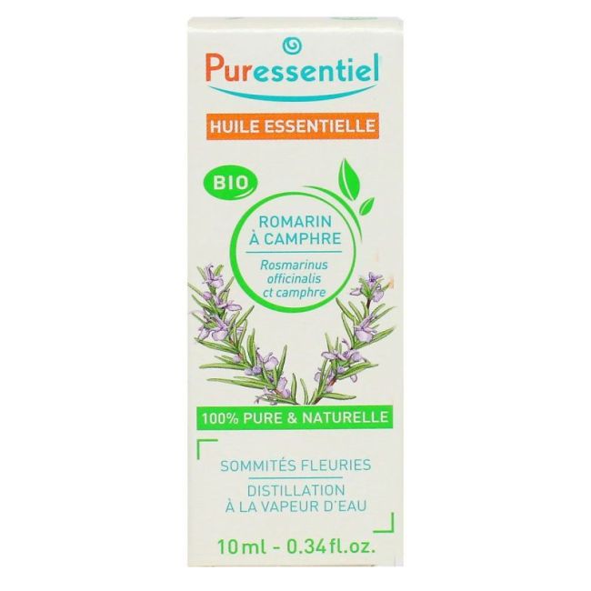 Puressentiel Hebbd Huile Essentielle Bio Romarin A Camphre Fl/10Ml