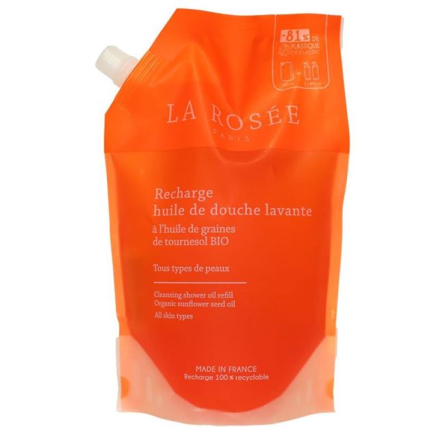La Rosée Huile De Douche Eco-Recharge/800Ml