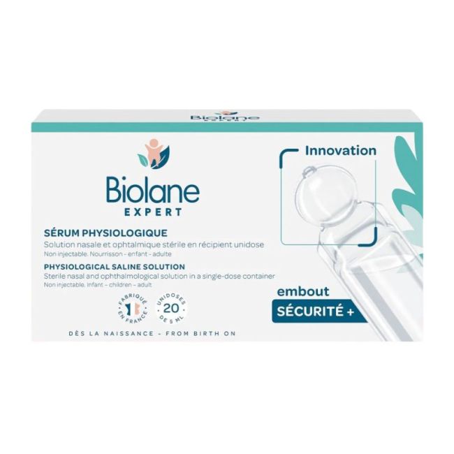 Biolane Expert Sterile Serum Physiologique 20Unidoses/5Ml